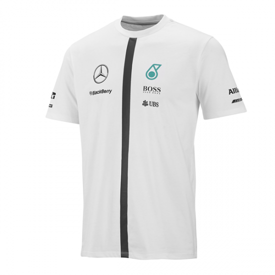 Tričko Mercedes GP v bielej Farbe