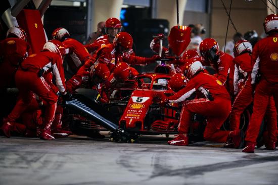 VC Bahrajnu 2018, Sebastian Vettel
